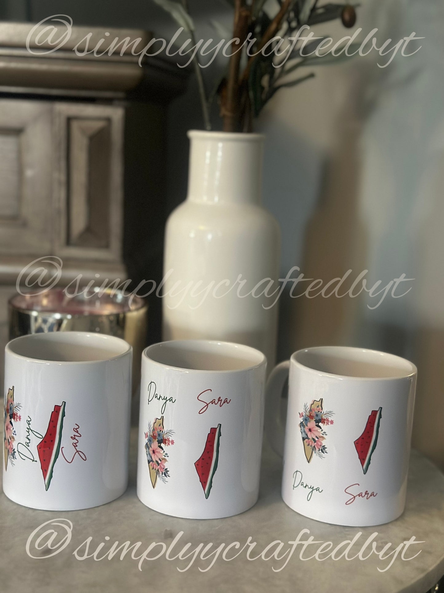 Palestinian Name Mugs