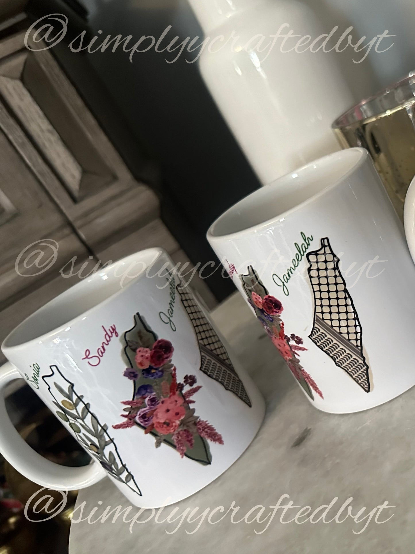 Palestinian Name Mugs