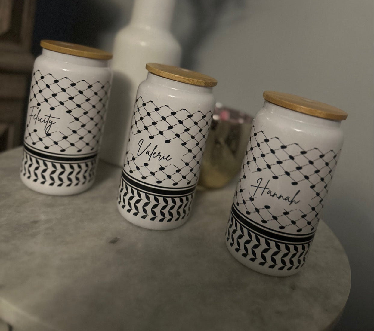 For the Culture White Iced-Coffee Tumbler